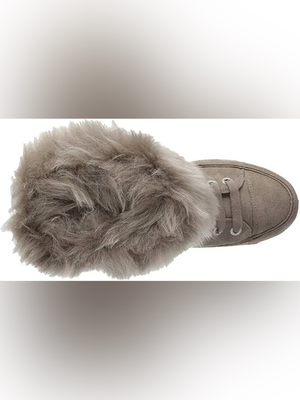 NWOT UGG Women's Antonie Fur-Trim Suede Boot Size 9 with Box - Picture 3 of 9